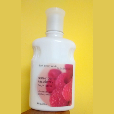 Picture of Bath & Body Works Sun Ripened Raspberry Body Lotion Used Free