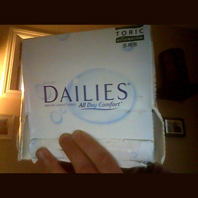 Picture of Focus Dailies Astigmatism Contact Lenses FREE